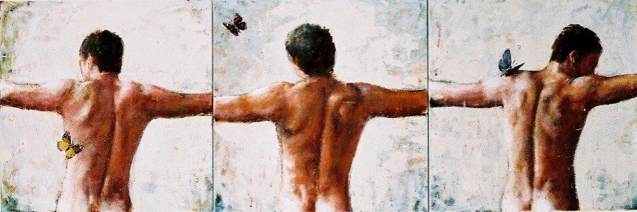 Man with a Butterfly I, II, III